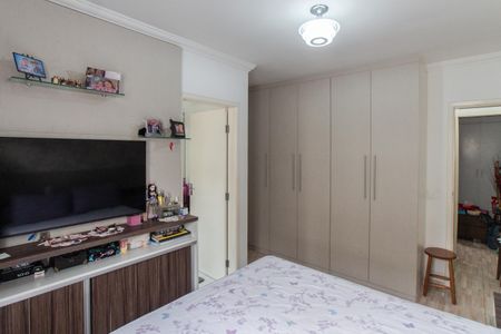 Suíte 1 de casa de condomínio à venda com 2 quartos, 65m² em Vila Nelson, São Paulo