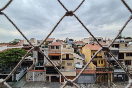 Varanda da Sala - vista de apartamento à venda com 3 quartos, 95m² em Vila Alvinopolis, São Bernardo do Campo