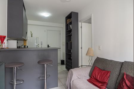 Sala de apartamento para alugar com 1 quarto, 29m² em Bela Vista, São Paulo