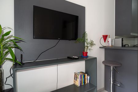 Sala de apartamento para alugar com 1 quarto, 29m² em Bela Vista, São Paulo