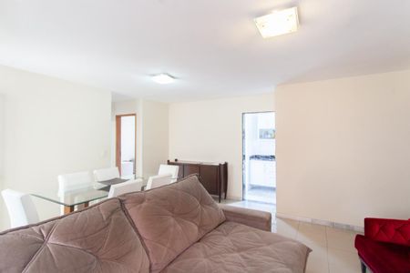 Sala de apartamento à venda com 3 quartos, 79m² em Serrano, Belo Horizonte