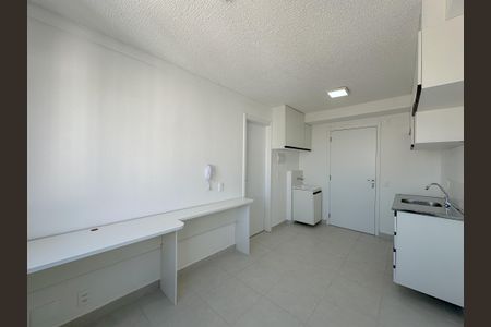 Sala/Cozinha de apartamento para alugar com 1 quarto, 25m² em Parque Industrial Tomas Edson, São Paulo