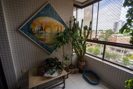Varanda da Sala de apartamento à venda com 3 quartos, 124m² em Jardim Lindóia, Porto Alegre