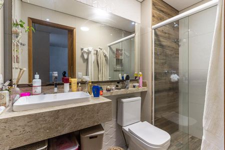 Banheiro de apartamento à venda com 1 quarto, 49m² em República, São Paulo