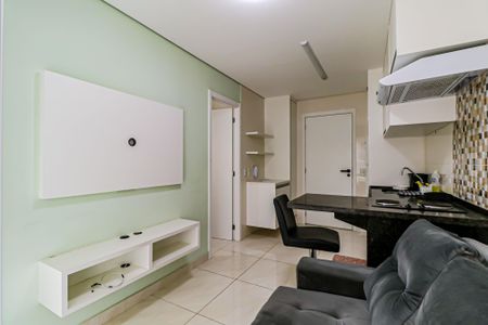 Sala de apartamento para alugar com 1 quarto, 40m² em Butantã, São Paulo