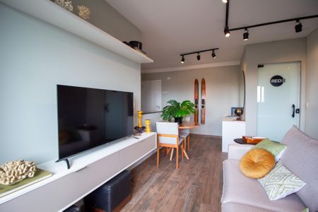 Sala  de apartamento para alugar com 1 quarto, 45m² em Jardim America, Sorocaba