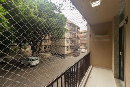 Varanda da Sala de apartamento para alugar com 2 quartos, 55m² em Campo Grande, Rio de Janeiro