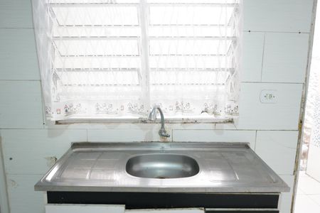 Cozinha de casa de condomínio para alugar com 1 quarto, 60m² em Vila Invernada, São Paulo