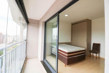 Varanda de apartamento para alugar com 1 quarto, 25m² em Santo Amaro, São Paulo