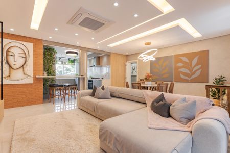 Sala de apartamento à venda com 4 quartos, 138m² em Bela Vista, Porto Alegre