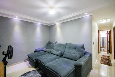 Sala de apartamento à venda com 2 quartos, 124m² em Jardim Stella, Santo André