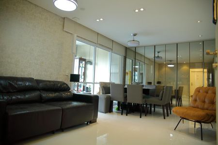 Sala de apartamento para alugar com 3 quartos, 106m² em Centro, São Bernardo do Campo