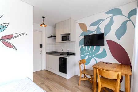 Studio de kitnet/studio para alugar com 1 quarto, 22m² em República, São Paulo