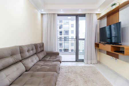 Sala de apartamento para alugar com 2 quartos, 71m² em Santo Amaro, São Paulo