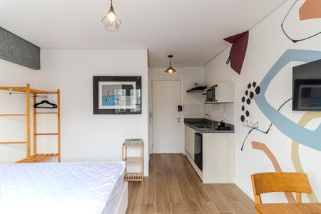 Studio de apartamento para alugar com 1 quarto, 22m² em República, São Paulo