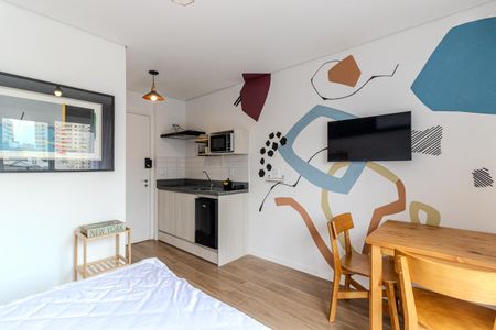 Studio de apartamento para alugar com 1 quarto, 22m² em República, São Paulo