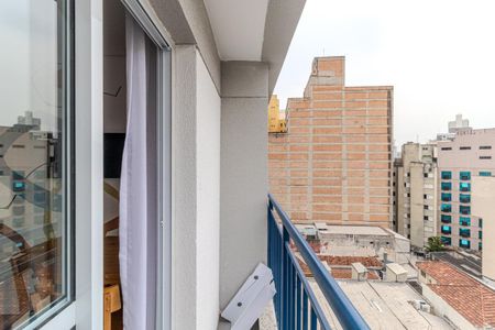 Varanda de apartamento para alugar com 1 quarto, 22m² em República, São Paulo
