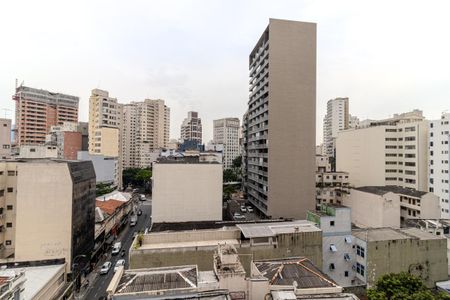 Vista de apartamento para alugar com 1 quarto, 22m² em República, São Paulo