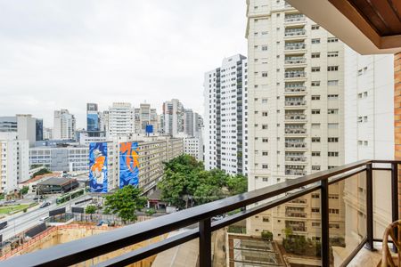 Varanda de apartamento para alugar com 1 quarto, 42m² em Vila Nova Conceição, São Paulo