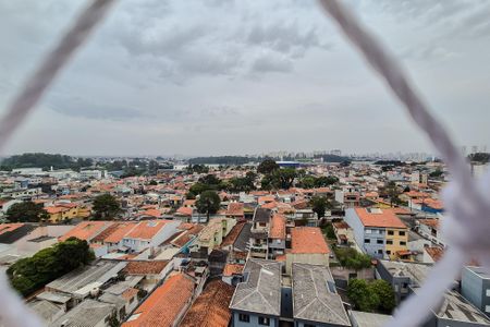 Varanda da Sala - vista de apartamento à venda com 2 quartos, 43m² em Assunção, São Bernardo do Campo