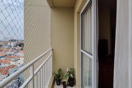 Varanda da Sala de apartamento à venda com 2 quartos, 43m² em Assunção, São Bernardo do Campo