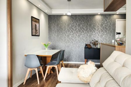 Sala de apartamento para alugar com 2 quartos, 52m² em Centro, São Bernardo do Campo