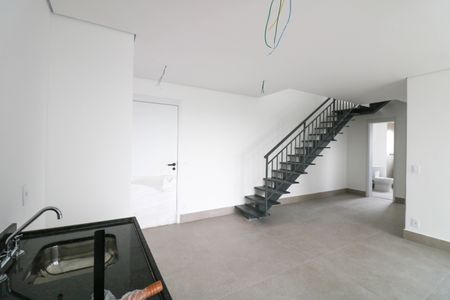 Sala / Cozinha de apartamento à venda com 3 quartos, 181m² em Santo Amaro, São Paulo