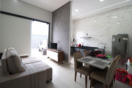 Sala de casa para alugar com 3 quartos, 142m² em Jardim Brasília, Uberlândia