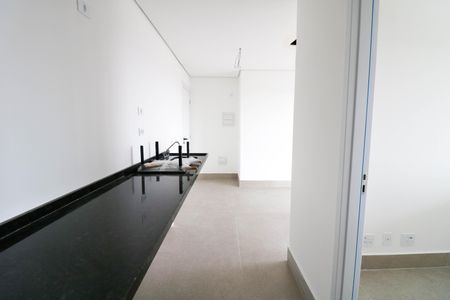 Sala / Cozinha de apartamento à venda com 2 quartos, 50m² em Santo Amaro, São Paulo