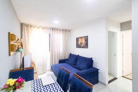 Sala de apartamento para alugar com 2 quartos, 42m² em Campo Grande, Rio de Janeiro