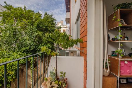Sala - Varanda de apartamento para alugar com 1 quarto, 55m² em Petrópolis, Porto Alegre