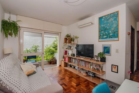 Sala de apartamento para alugar com 1 quarto, 55m² em Petrópolis, Porto Alegre