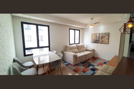 Sala de apartamento à venda com 1 quarto, 37m² em Presidente Altino, Osasco