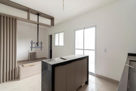 Cozinha de apartamento para alugar com 1 quarto, 33m² em Santana, São Paulo