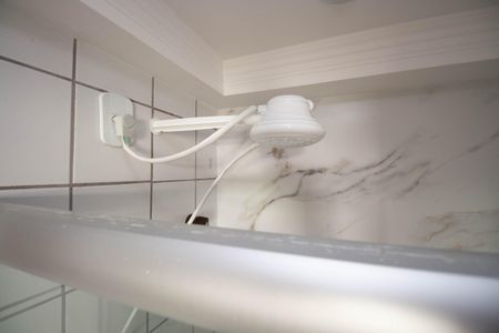 Banheiro da Suíte de kitnet/studio para alugar com 1 quarto, 29m² em Asa Norte, Brasília