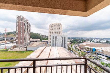 Varanda da Sala de kitnet/studio para alugar com 1 quarto, 40m² em Tamboré, Barueri