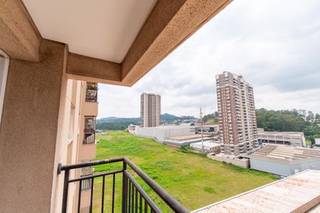 Varanda da Sala de kitnet/studio para alugar com 1 quarto, 40m² em Tamboré, Barueri