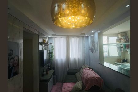 Detalhe Sala de apartamento à venda com 2 quartos, 45m² em Gopouva, Guarulhos