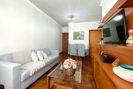 Sala de apartamento à venda com 3 quartos, 76m² em Cidade Nova, Belo Horizonte