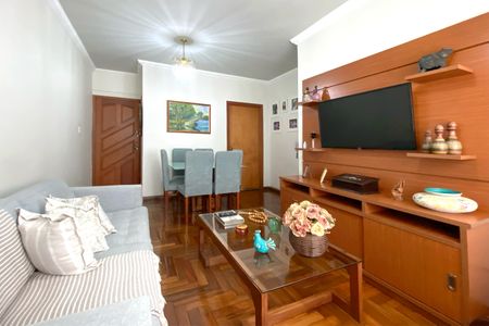 Sala de apartamento à venda com 3 quartos, 76m² em Cidade Nova, Belo Horizonte