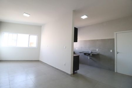 Sala de apartamento para alugar com 2 quartos, 69m² em Novo Mundo, Uberlândia