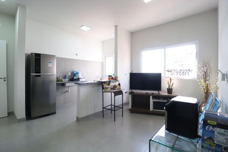 Sala de apartamento para alugar com 2 quartos, 69m² em Novo Mundo, Uberlândia