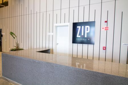 Studio para alugar com 24m², 1 quarto e sem vagaFachada e portaria