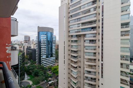 Vista Varanda da Sala de apartamento para alugar com 2 quartos, 60m² em Cidade Monções, São Paulo