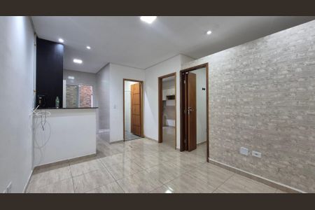 Sala de apartamento para alugar com 2 quartos, 53m² em Parque das Nações, Santo André