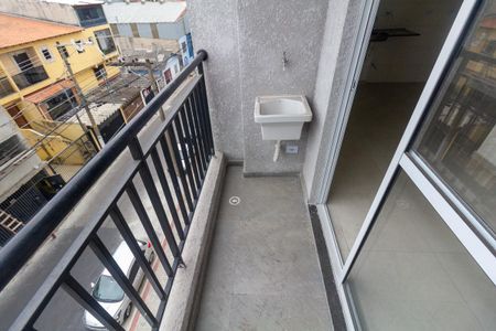 Varanda de kitnet/studio à venda com 1 quarto, 20m² em Parque Maria Luiza, São Paulo