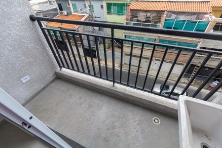 Varanda de kitnet/studio à venda com 1 quarto, 20m² em Parque Maria Luiza, São Paulo