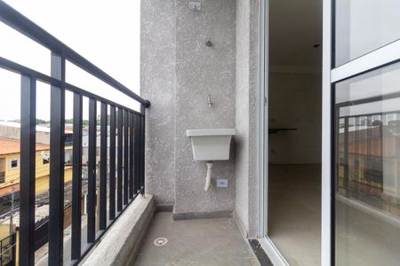 Varanda de kitnet/studio à venda com 1 quarto, 20m² em Parque Maria Luiza, São Paulo