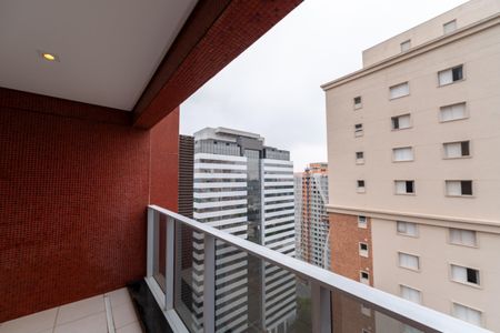 Studio para alugar com 55m², 1 quarto e 1 vagaVaranda