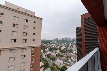 Studio para alugar com 55m², 1 quarto e 1 vagaVaranda